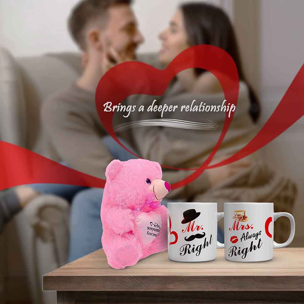 Milk Mugs With Quotes And Teddy